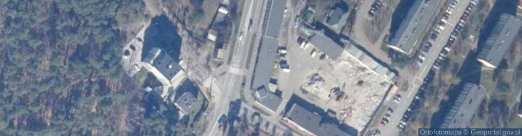 Zdjęcie satelitarne Pracownicza Spółdzielnia Handlowo Usługowa w Kozienicach