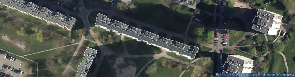 Zdjęcie satelitarne Praktya w Miejscu Wezwania Ewa Iwańska Brzeska