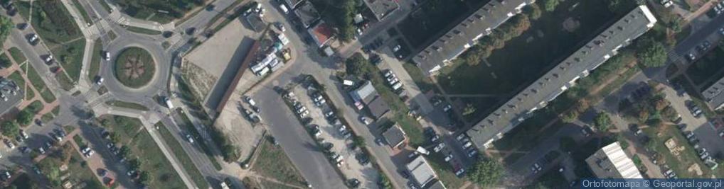 Zdjęcie satelitarne Praktyka Dentystyczna Marta Kłopotek