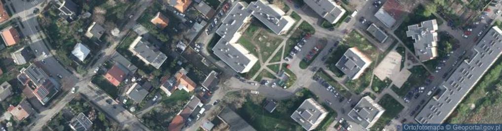 Zdjęcie satelitarne Praktyka Lekarska Anna Urbańska