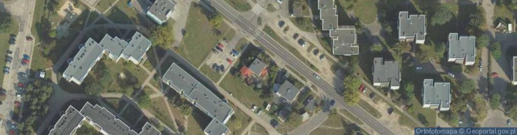 Zdjęcie satelitarne Praktyka Lekarska Bartosz Górny