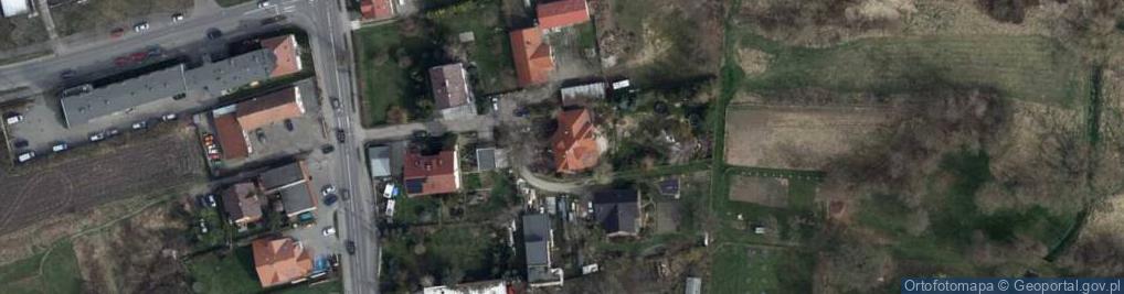 Zdjęcie satelitarne Praktyka Lekarska Dariusz Iwanusa