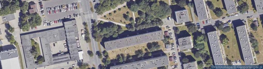 Zdjęcie satelitarne Praktyka Lekarska K.Makiej, JG