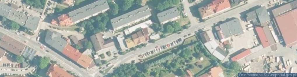 Zdjęcie satelitarne Praktyka Lekarska Karolina Glanowska
