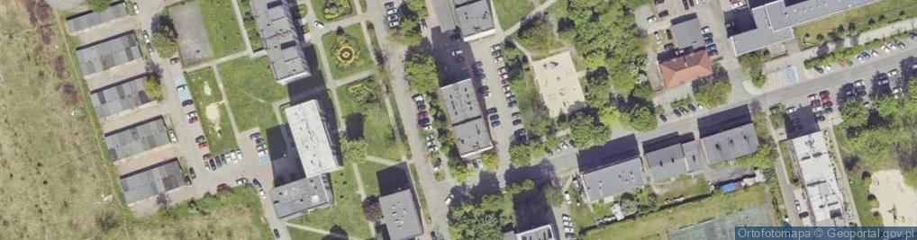 Zdjęcie satelitarne Praktyka Lekarska Łukasz Garnczarski