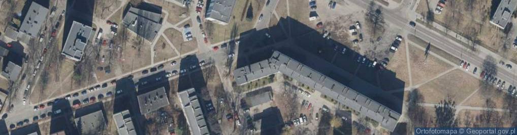 Zdjęcie satelitarne Praktyka Lekarska Magdalena Żyła