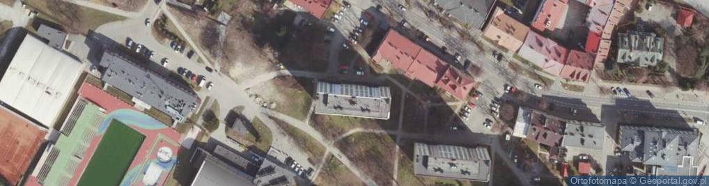 Zdjęcie satelitarne Praktyka Lekarska Na Wezwanie Urszula Omiotek Żelazowska