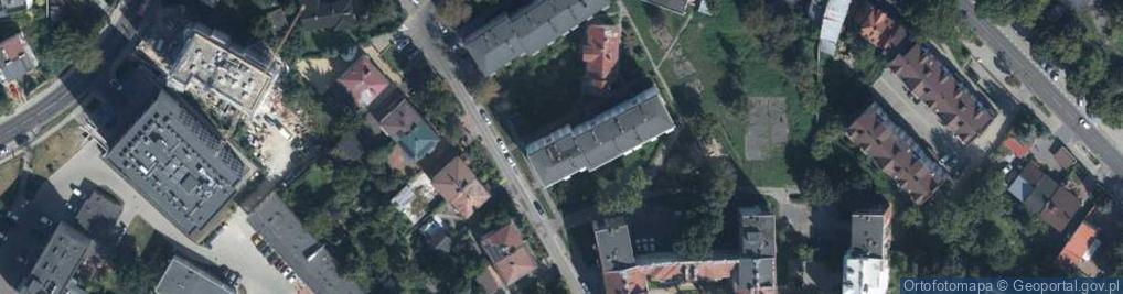 Zdjęcie satelitarne Praktyka Lekarska Porady Dermatologiczne Zbigniew Andrzej Kotowski