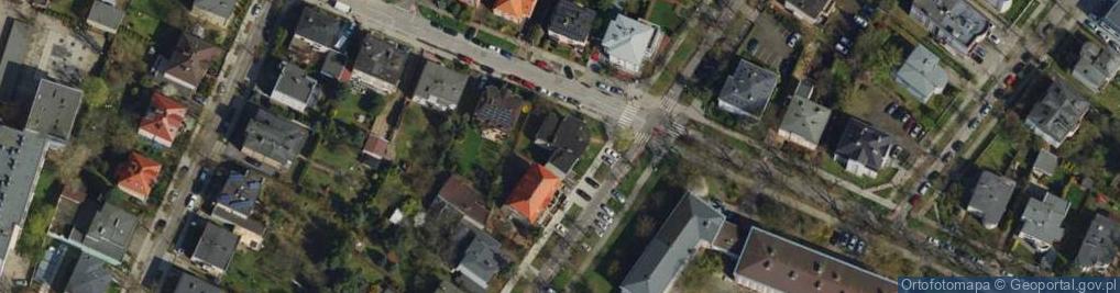 Zdjęcie satelitarne Praktyka Lekarska Specjalistyczna w Miejscu Wezwania Magdalena Borowiecka