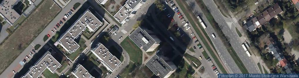 Zdjęcie satelitarne Praktyka Lekarska Specjalistyczna w Miejscu Wezwania