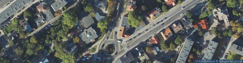 Zdjęcie satelitarne Praktyka Lekarska Tomasz Gerlach