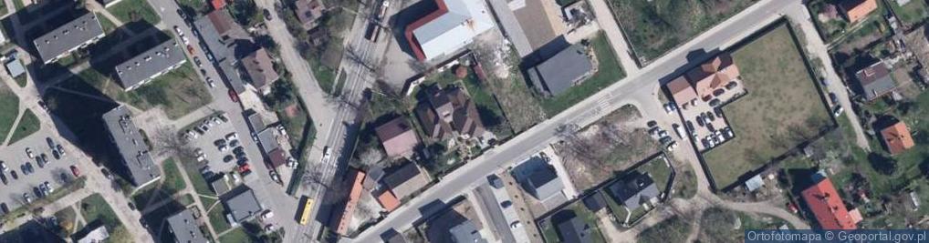 Zdjęcie satelitarne Praktyka Lekarska w Miejscu Wezwania Artiuchow Merchut Joanna