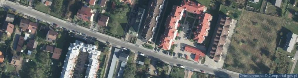 Zdjęcie satelitarne Praktyka Lekarska w Miejscu Wezwania Dorosz Damian Emil