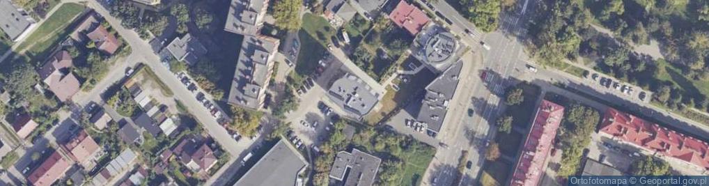 Zdjęcie satelitarne Praktyka Lekarska w Miejscu Wezwania Lek Med Sobień Joanna Elżbieta