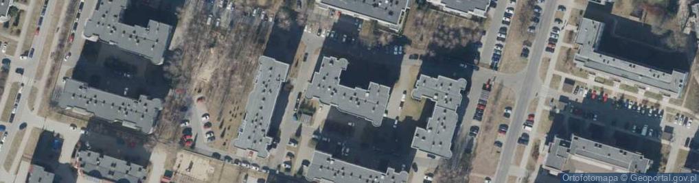 Zdjęcie satelitarne Praktyka Lekarska w Miejscu Wezwania