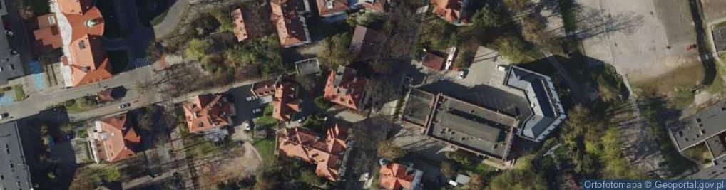 Zdjęcie satelitarne Praktyka Lekarska w Przedsiębiorstwie Podmiotu Leczniczego Jolanta Juścińska