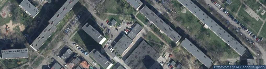 Zdjęcie satelitarne Praktyka Lekarza Rodzinnego Marek Orliński