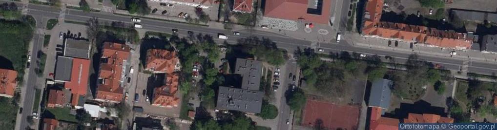 Zdjęcie satelitarne Praktyka Lekarza Rodzinnego Wojciech Pyziński