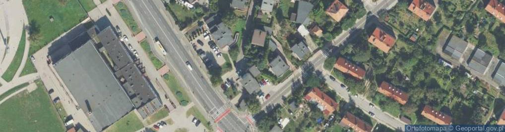 Zdjęcie satelitarne Praktyka Pielęgniarek Środowiskowo Rodzinnyvh Nadzieja