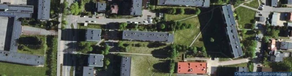 Zdjęcie satelitarne Praktyka Pielęgniarska Jolanta Malicka