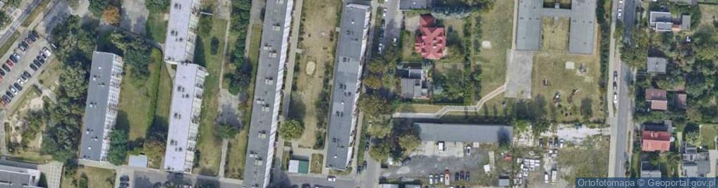 Zdjęcie satelitarne Praktyka Pielęgniarska Matusiak Barbara