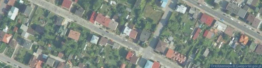 Zdjęcie satelitarne Praktyka Położnych Środowiskowo Rodzinnych Mariola Dulska Janina Gołuszka