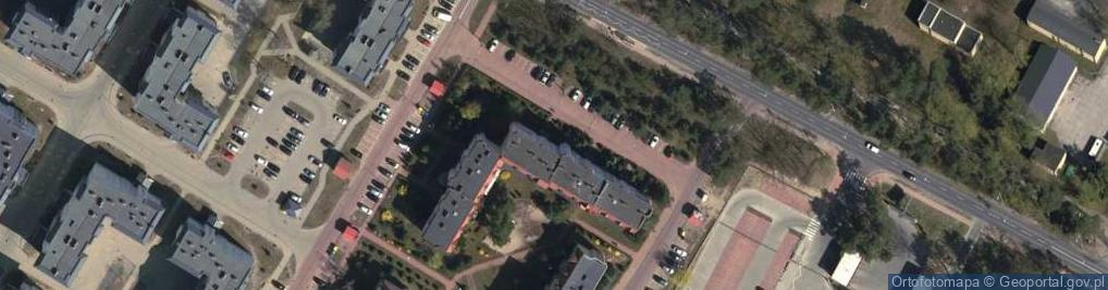 Zdjęcie satelitarne Praktyka Wyjazdowa Lekarza Rodzinnego w Miejscu Wezwania Robert Zapora