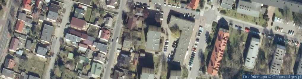 Zdjęcie satelitarne Pralmag Usługi Maglownicze