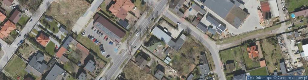 Zdjęcie satelitarne Pralnia wodna Łódzkie