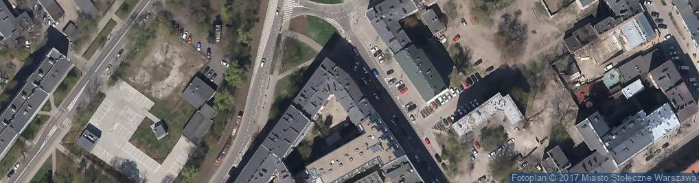 Zdjęcie satelitarne Pranie Pierza i Puchu