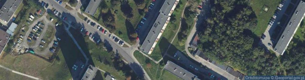 Zdjęcie satelitarne Prasa