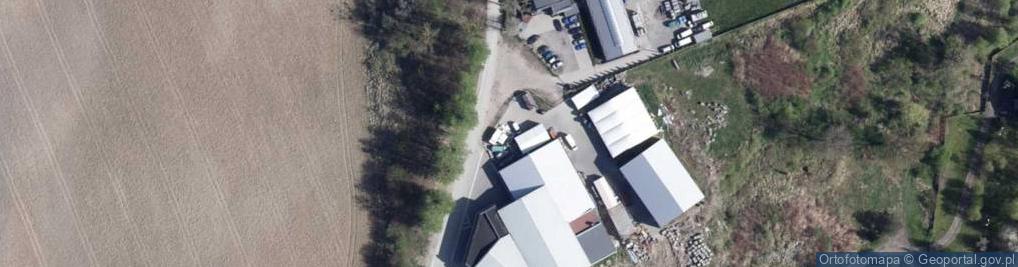 Zdjęcie satelitarne PREFROW Zakład Produkcyjny Czernica