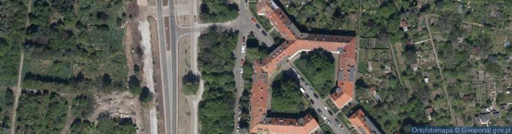 Zdjęcie satelitarne Presto Kubik-Kolano, Wrocław