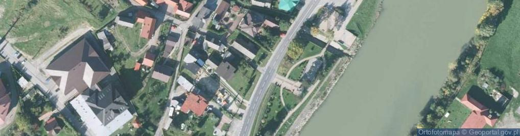 Zdjęcie satelitarne Pridukcja Handel