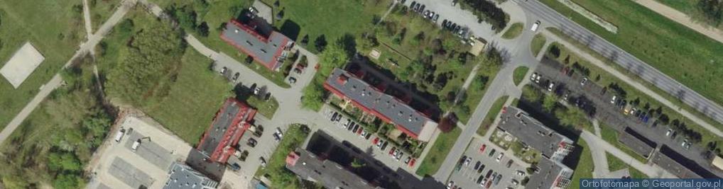 Zdjęcie satelitarne Pro Bud Projektowanie Budownictwo Jolanta Kukowiecka Krystyna Konieczna