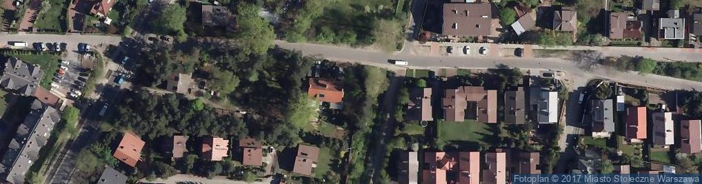 Zdjęcie satelitarne PRO Wawer Projektowanie Ekspertyzy Doradztwo