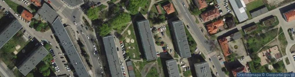 Zdjęcie satelitarne Producent Bielizny Hiacynt Jacek Szwajgiel