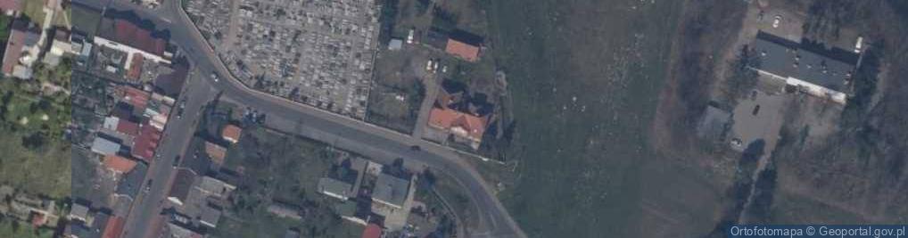 Zdjęcie satelitarne Produkcja Handel Usługi Dos Adam Dutkowski