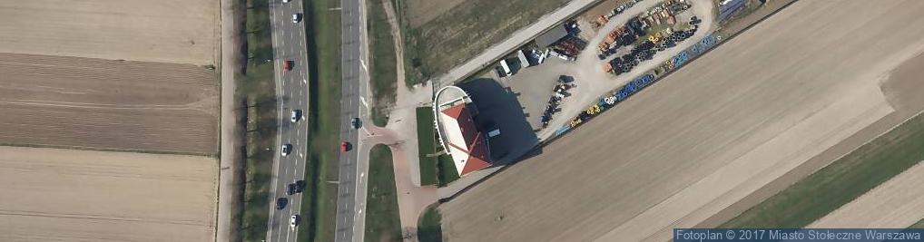 Zdjęcie satelitarne Produkcja - Handel - Usługi Ekoma Krzysztof Kiełtyka - Wspólnik Spółki Cywilnej