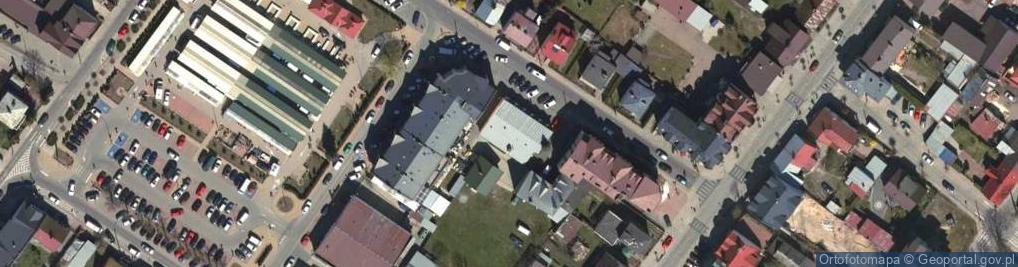 Zdjęcie satelitarne Produkcja - Handel - Usługi Jukal Lucyna Szmygiel