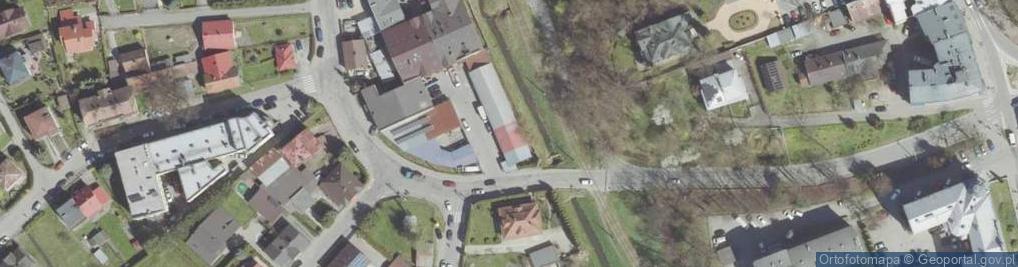 Zdjęcie satelitarne Produkcja i Handel Biuromeb Eugeniusz Dominik