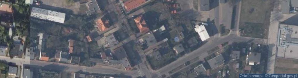 Zdjęcie satelitarne Produkcja i Sprzedaż Lodów