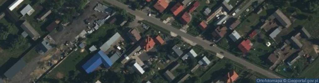 Zdjęcie satelitarne Produkcja i Sprzedaż Siatki Ogrodzeniowej Szczepan Wierzchołowski