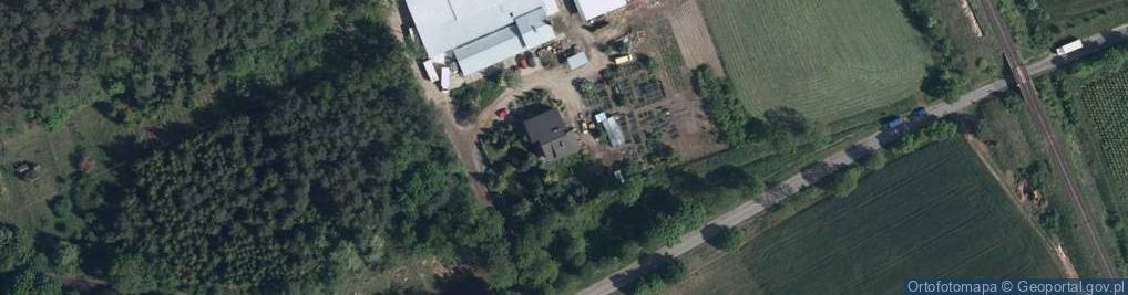 Zdjęcie satelitarne Produkcja i Usługi Pirania Dominik Gorgiel