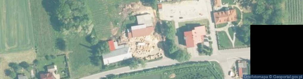 Zdjęcie satelitarne Produkcja opakowań z drewna