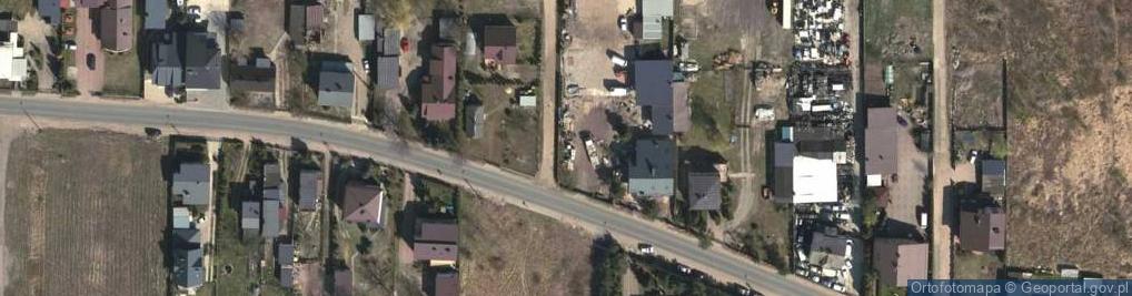 Zdjęcie satelitarne Produkcja Pieczarek Dębek Grzegorz