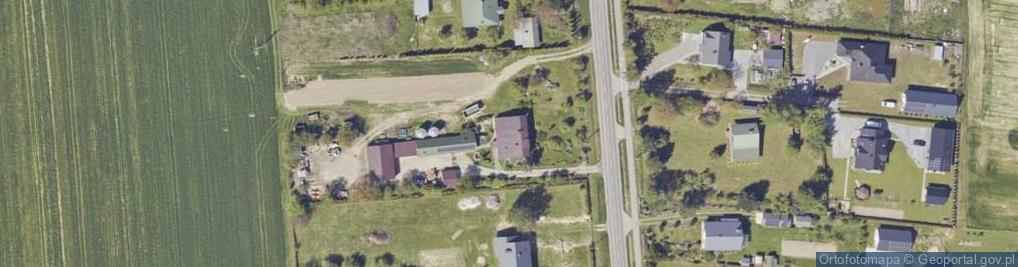 Zdjęcie satelitarne Produkcja Spożywcza Wypiek Wafli