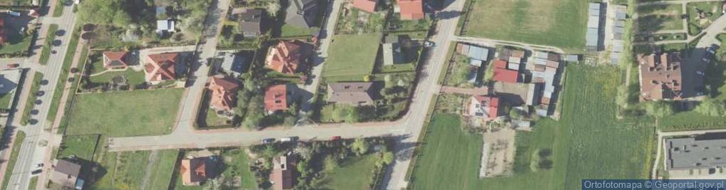 Zdjęcie satelitarne Produkcja Usługi Handel - Kazimierz Szkoła