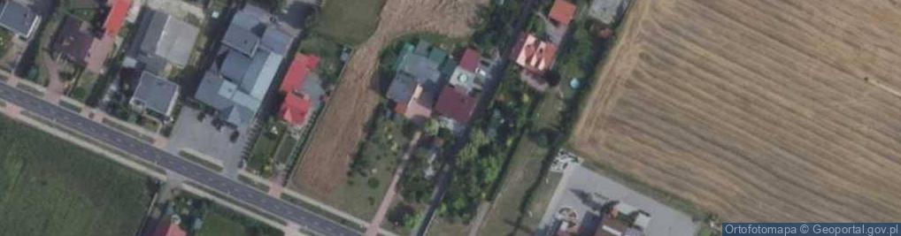 Zdjęcie satelitarne Produkcja Węgla Drzewnego Handel -Hurt Paweł Danel