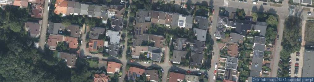 Zdjęcie satelitarne Proeko Plan Projektowanie Urbanistyczne